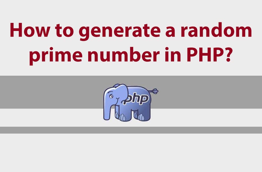 How to generate a random prime number in PHP?