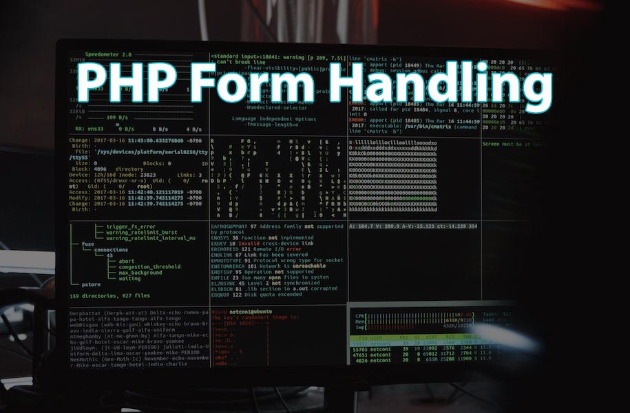 PHP Form Handling