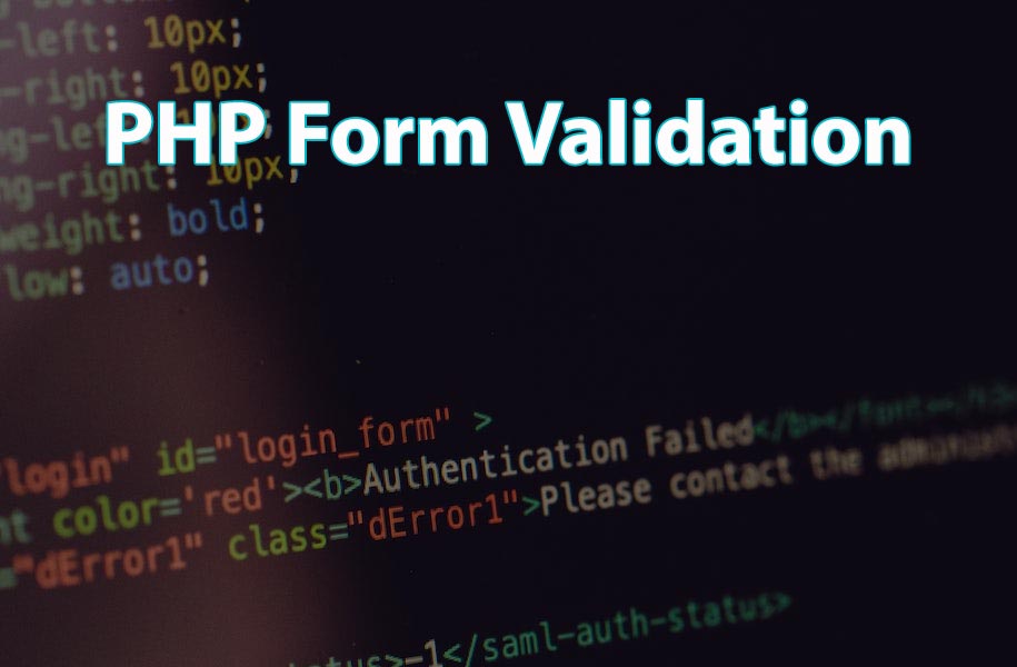 PHP Form Validation